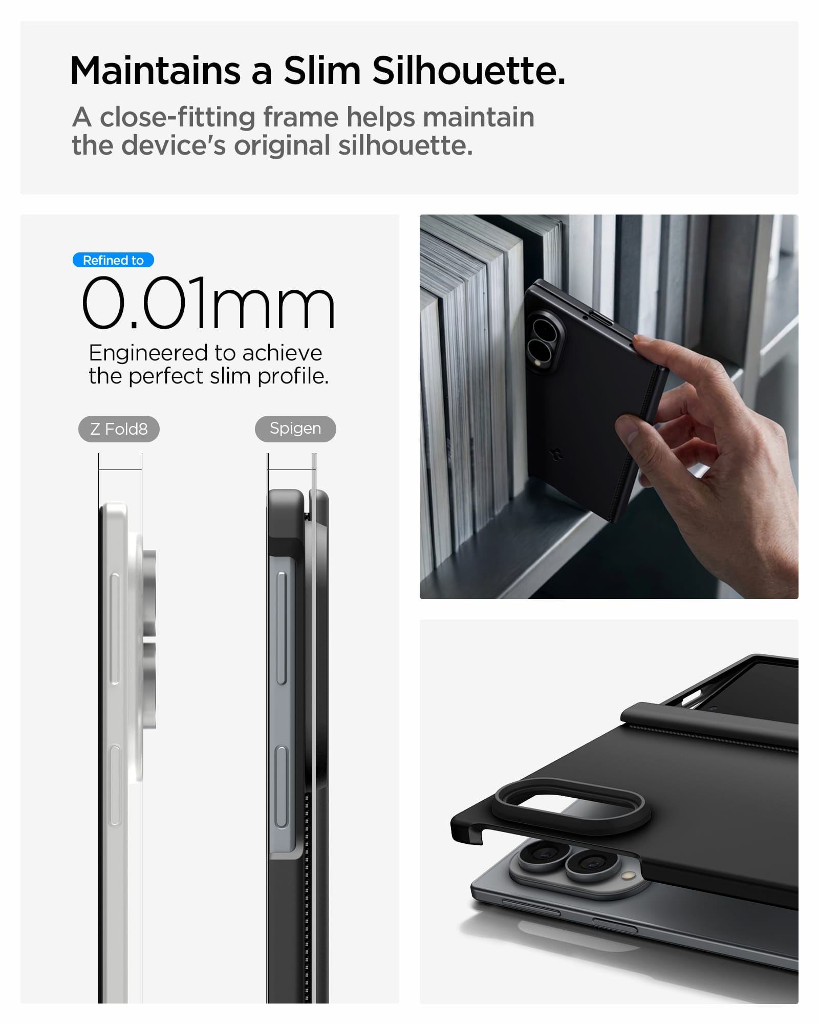 Θήκη Spigen Air Fit Pro Magsafe Black Samsung Galaxy Z Fold 8 ΘΗΚΕΣ Spigen Θήκη Spigen Air Fit Pro Magsafe Black Samsung Galaxy Z Fold 8 - Image 13
