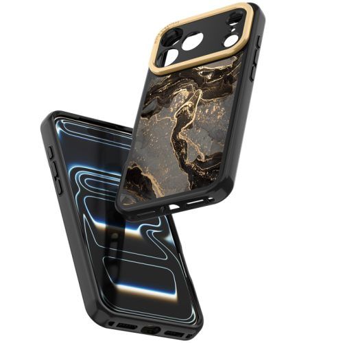 Θήκη Avana Marbly MagSafe Midnight Gold iPhone 18 Pro Max/17 Pro Max