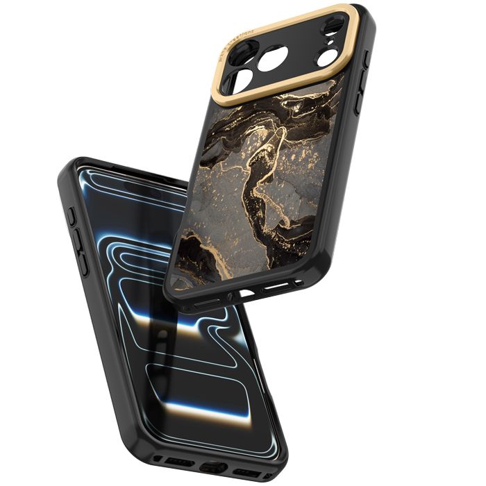 Θήκη Avana Marbly MagSafe Midnight Gold iPhone 18 Pro Max/17 Pro Max ΘΗΚΕΣ Avana Θήκη Avana Marbly MagSafe Midnight Gold iPhone 18 Pro Max/17 Pro Max