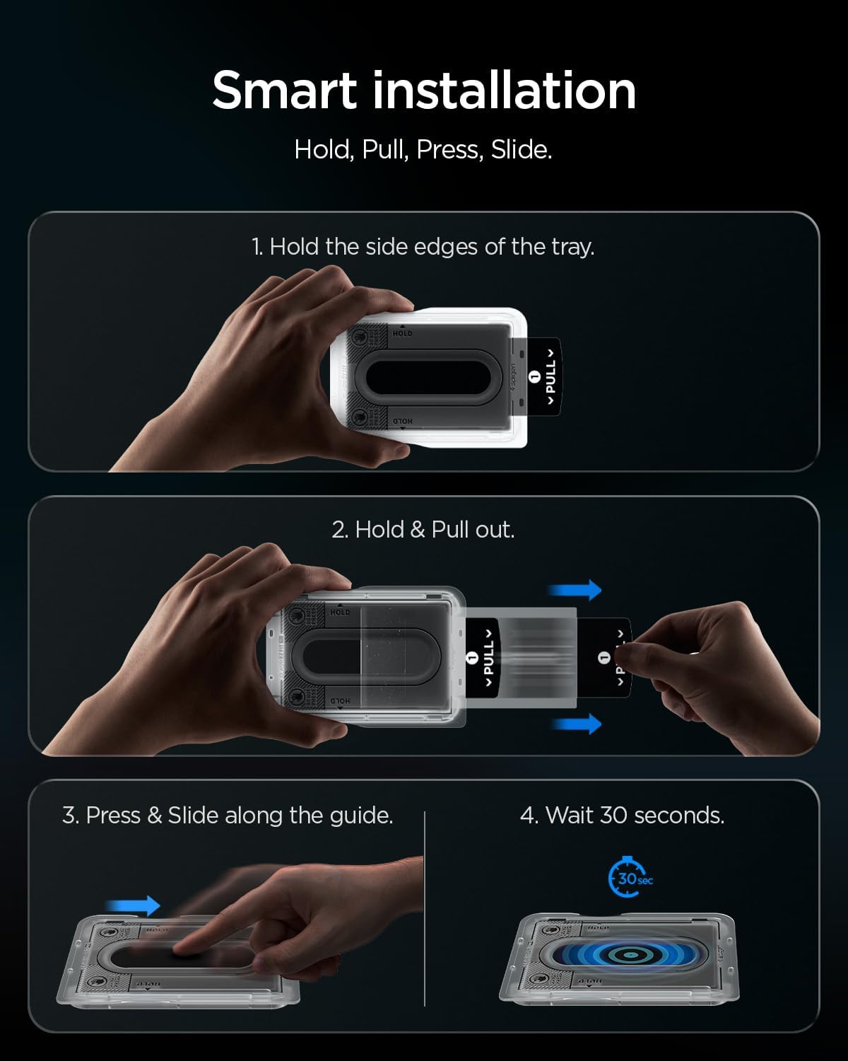 Spigen GLAS.tR EZ Fit Pro Tempered Glass Samsung Galaxy Z Fold 8 ΠΡΟΣΤΑΣΙΑ ΟΘΟΝΗΣ Spigen Spigen GLAS.tR EZ Fit Pro Tempered Glass Samsung Galaxy Z Fold 8 - Image 7