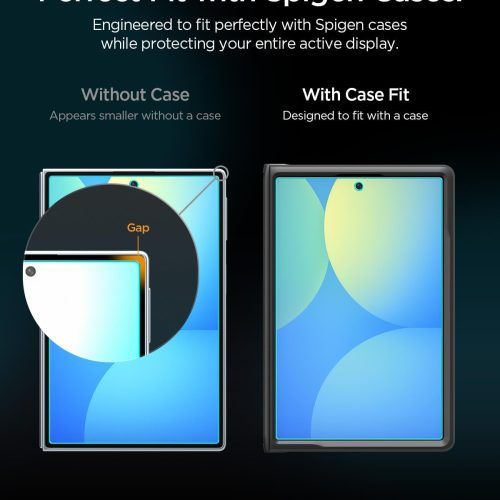 Alternative view of Spigen GLAS.tR EZ Fit Pro Tempered Glass Samsung Galaxy Z Fold 8