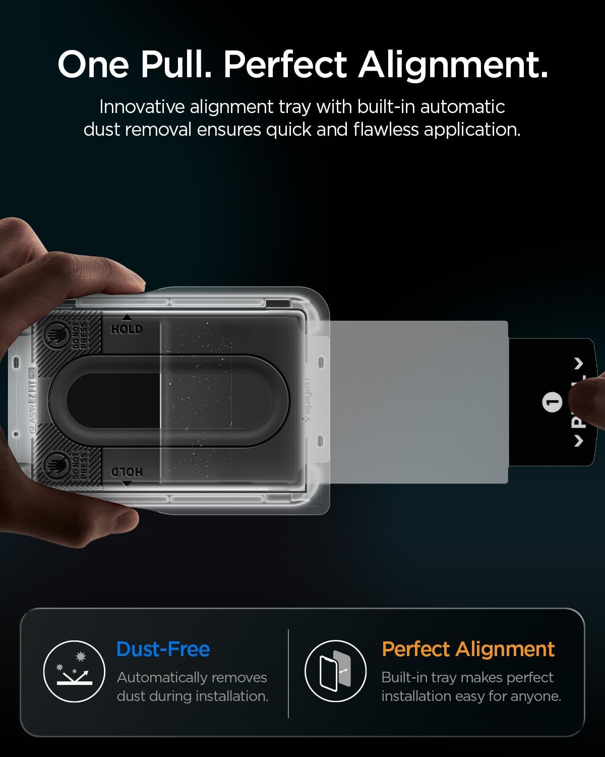 Spigen GLAS.tR EZ Fit Pro Tempered Glass Samsung Galaxy Z Fold 8 ΠΡΟΣΤΑΣΙΑ ΟΘΟΝΗΣ Spigen Spigen GLAS.tR EZ Fit Pro Tempered Glass Samsung Galaxy Z Fold 8 - Image 3