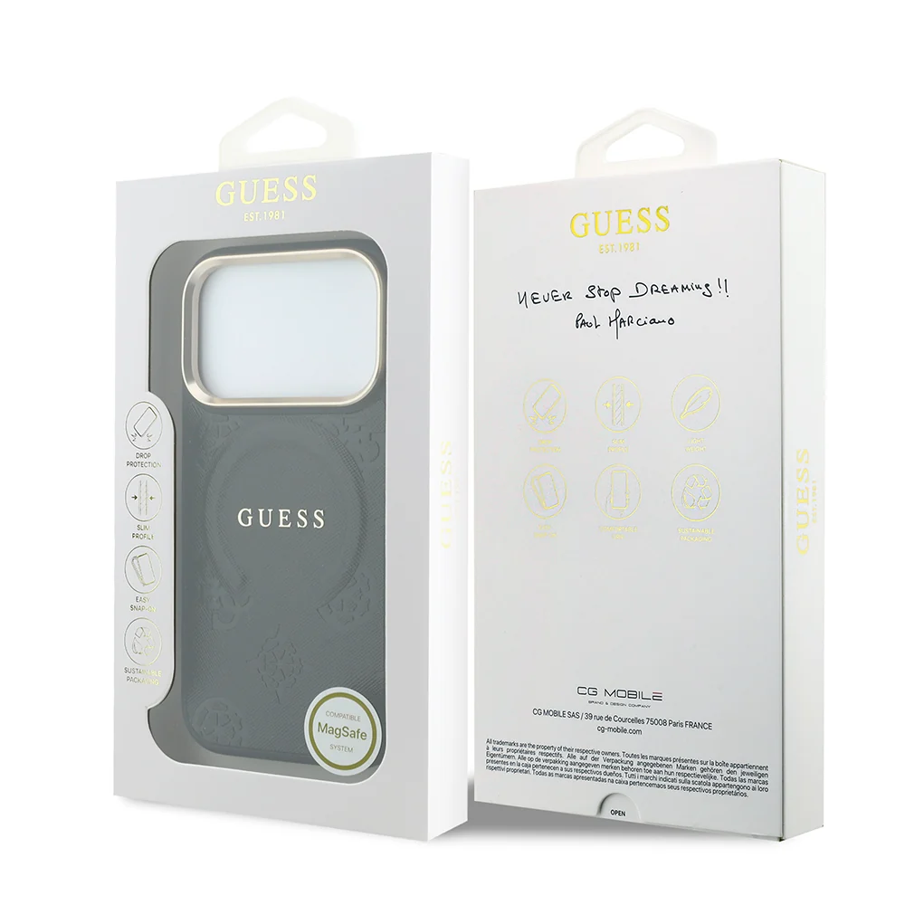 Θήκη Guess Saffiano Peony & Ring Magsafe Black iPhone 18 Pro Max/17 Pro Max ΘΗΚΕΣ Guess Θήκη Guess Saffiano Peony & Ring Magsafe Black iPhone 18 Pro Max/17 Pro Max - Image 8