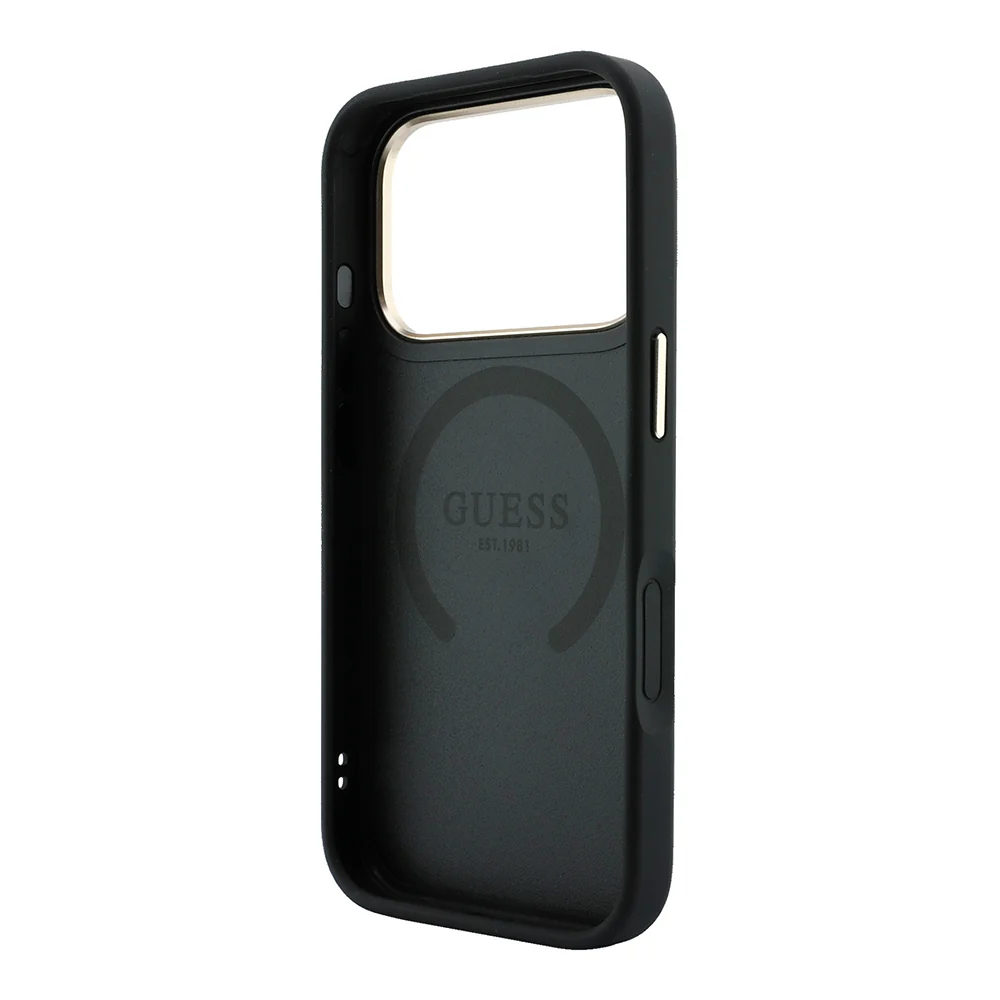 Θήκη Guess Saffiano Peony & Ring Magsafe Black iPhone 18 Pro Max/17 Pro Max ΘΗΚΕΣ Guess Θήκη Guess Saffiano Peony & Ring Magsafe Black iPhone 18 Pro Max/17 Pro Max - Image 7