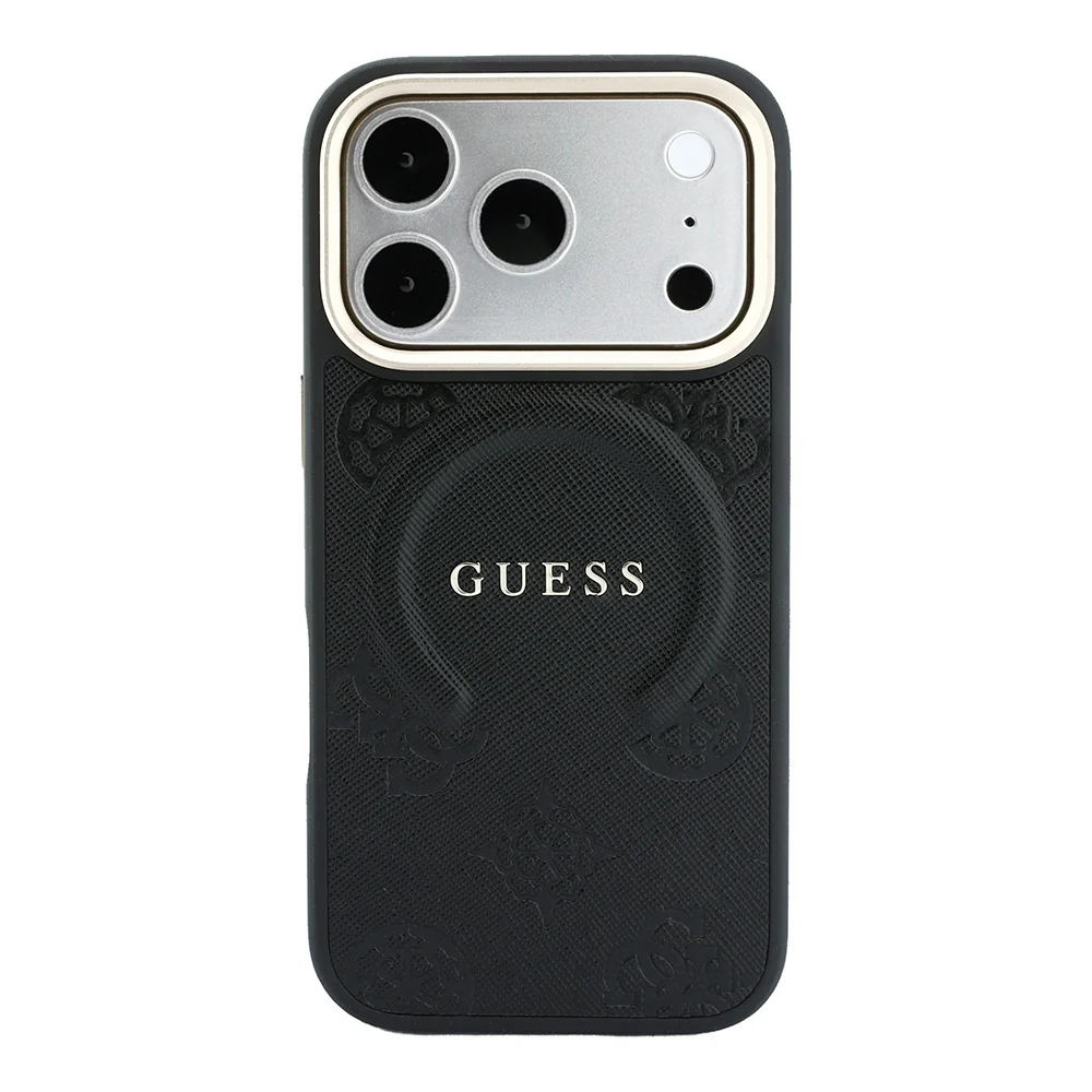 Θήκη Guess Saffiano Peony & Ring Magsafe Black iPhone 18 Pro Max/17 Pro Max ΘΗΚΕΣ Guess Θήκη Guess Saffiano Peony & Ring Magsafe Black iPhone 18 Pro Max/17 Pro Max - Image 3