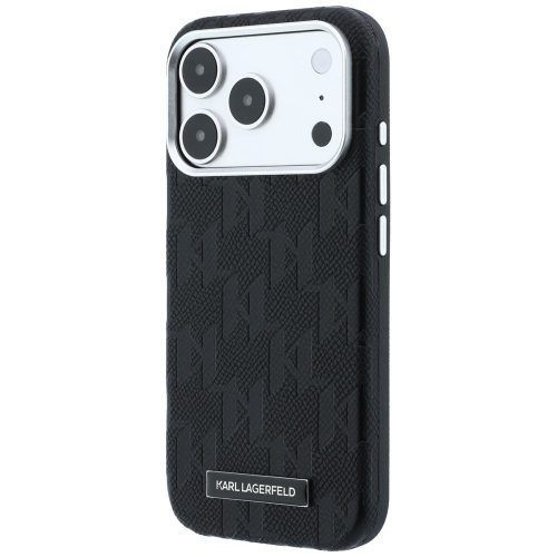 Alternative view of Θήκη Karl Lagerfeld Monogram Logo MagSafe Black iPhone 18 Pro/17 Pro