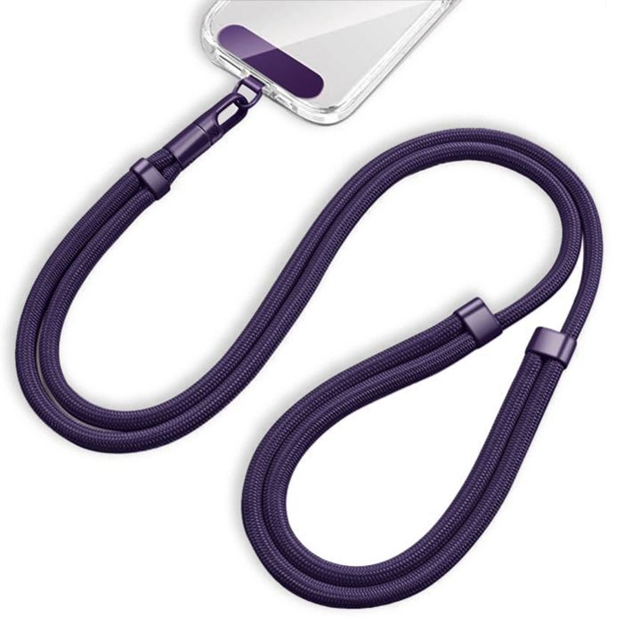 Κορδόνι Λαιμού Siipro Crossbody Strap Dark Purple GADGETS SIIPRO Κορδόνι Λαιμού Siipro Crossbody Strap Dark Purple