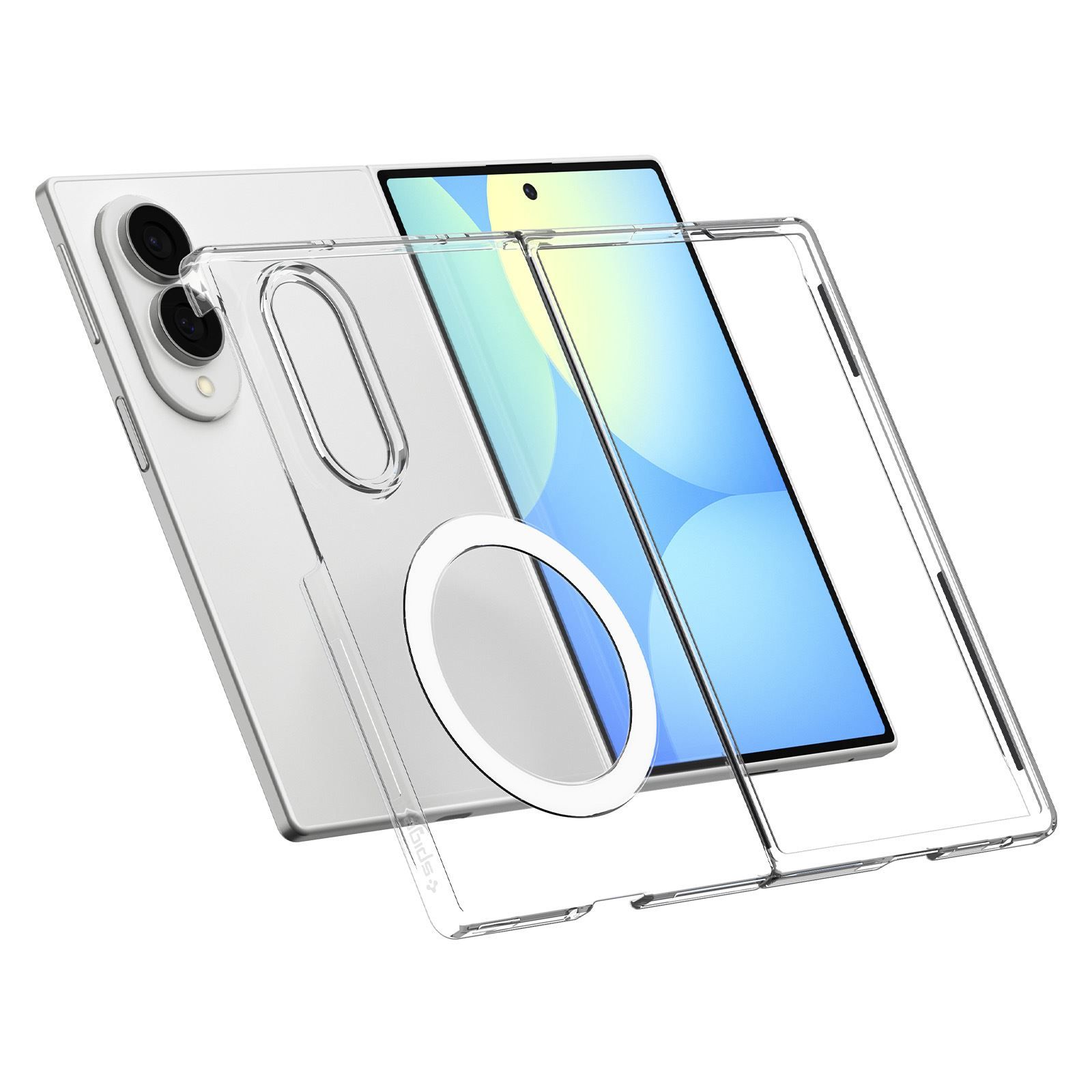 Θήκη Spigen Air Skin MagFit Clear White Samsung Galaxy Z Fold 8 ΘΗΚΕΣ Spigen Θήκη Spigen Air Skin MagFit Clear White Samsung Galaxy Z Fold 8 - Image 12