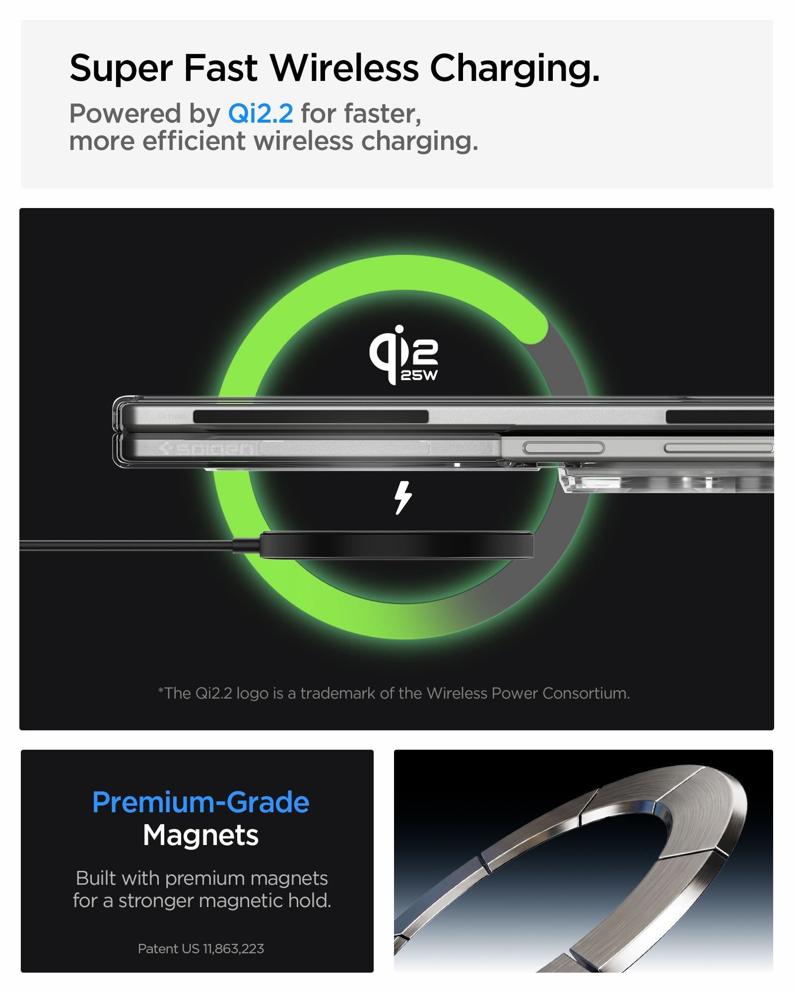 Θήκη Spigen Air Skin MagFit Clear White Samsung Galaxy Z Fold 8 ΘΗΚΕΣ Spigen Θήκη Spigen Air Skin MagFit Clear White Samsung Galaxy Z Fold 8 - Image 8
