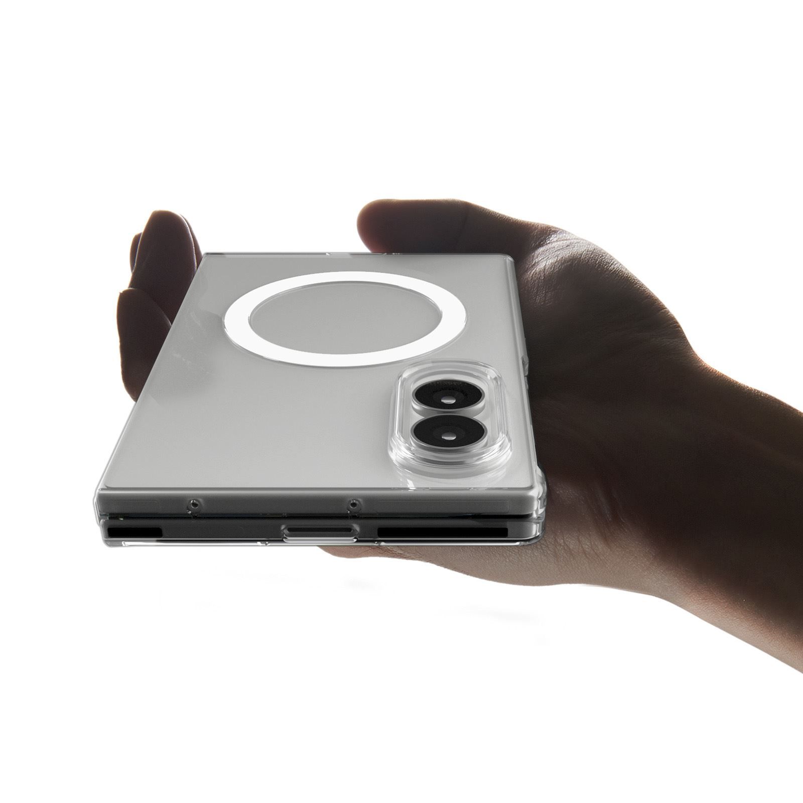 Θήκη Spigen Air Skin MagFit Clear White Samsung Galaxy Z Fold 8 ΘΗΚΕΣ Spigen Θήκη Spigen Air Skin MagFit Clear White Samsung Galaxy Z Fold 8 - Image 14
