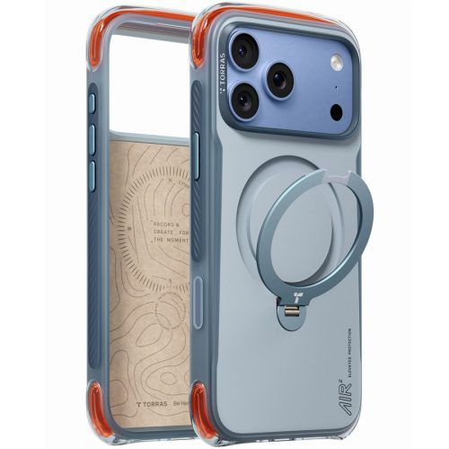 Θήκη Torras Q3 Air Pro MagSafe Slate Blue iPhone 18 Pro/17 Pro ΘΗΚΕΣ TORRAS Θήκη Torras Q3 Air Pro MagSafe Slate Blue iPhone 18 Pro/17 Pro