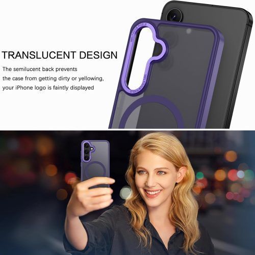Alternative view of Θήκη Orso MagCase Focus Frosted Purple Samsung Galaxy A57
