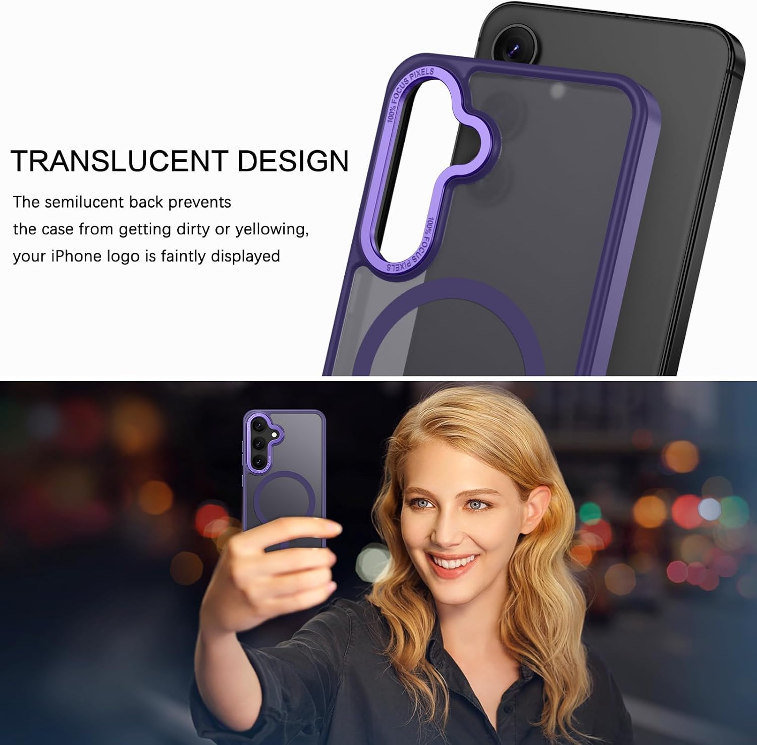 Θήκη Orso MagCase Focus Frosted Purple Samsung Galaxy A57 ΘΗΚΕΣ Orso Θήκη Orso MagCase Focus Frosted Purple Samsung Galaxy A57 - Image 2