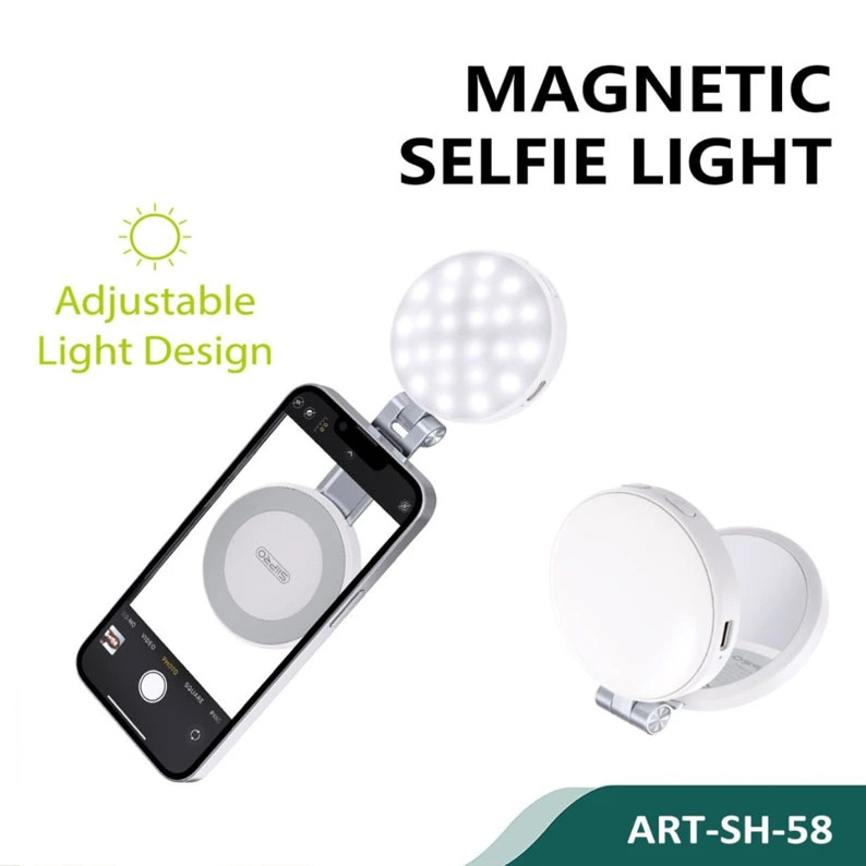 Siipro Selfie MagSafe LED Light White (SH-58) MAGSAFE GADGETS SIIPRO Siipro Selfie MagSafe LED Light White (SH-58)