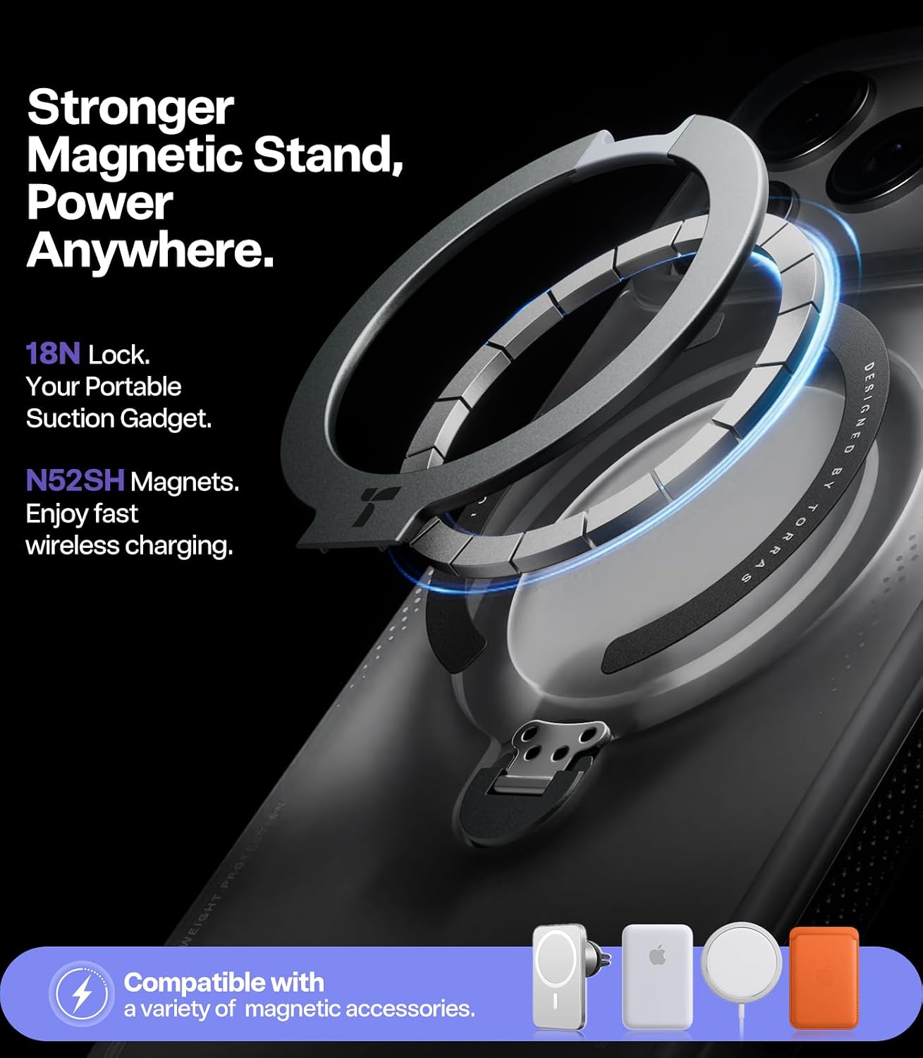 Θήκη Torras Ostand Spin Air MagSafe Kickstand Dawnbreak Guard iPhone 17 Pro Max ΘΗΚΕΣ TORRAS Θήκη Torras Ostand Spin Air MagSafe Kickstand Dawnbreak Guard iPhone 17 Pro Max - Image 7