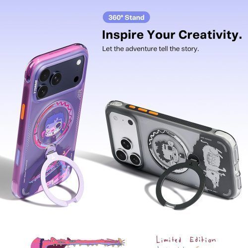 Alternative view of Θήκη Torras Ostand Spin Air MagSafe Kickstand Dawnbreak Guard iPhone 17 Pro