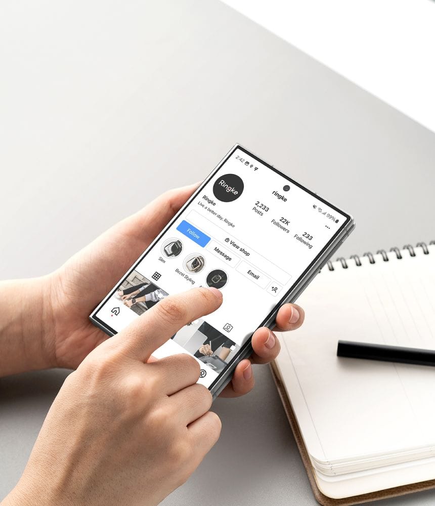 Ringke Cover Display Pro Easy Slide Glass Protector Samsung Galaxy Z Fold 8 ΠΡΟΣΤΑΣΙΑ ΟΘΟΝΗΣ 3mk Ringke Cover Display Pro Easy Slide Glass Protector Samsung Galaxy Z Fold 8 - Image 4