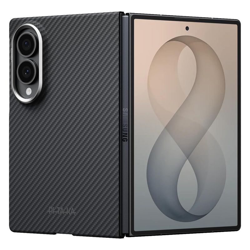 Θήκη Pitaka Aramid Fiber Ultra-Slim MagSafe Black/Grey Samsung Galaxy Z Fold 8 ΘΗΚΕΣ Pitaka Θήκη Pitaka Aramid Fiber Ultra-Slim MagSafe Black/Grey Samsung Galaxy Z Fold 8