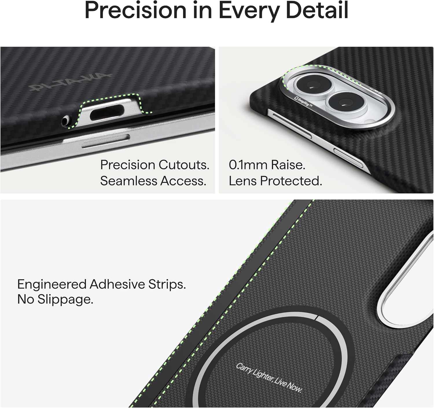 Θήκη Pitaka Aramid Fiber Ultra-Slim MagSafe Black/Grey Samsung Galaxy Z Fold 8 ΘΗΚΕΣ Pitaka Θήκη Pitaka Aramid Fiber Ultra-Slim MagSafe Black/Grey Samsung Galaxy Z Fold 8 - Image 5