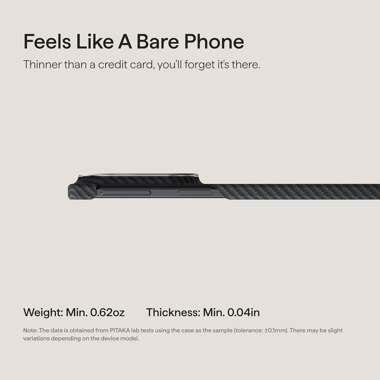 Θήκη Pitaka Aramid Fiber Ultra-Slim MagSafe Black/Grey Samsung Galaxy Z Fold 8 ΘΗΚΕΣ Pitaka Θήκη Pitaka Aramid Fiber Ultra-Slim MagSafe Black/Grey Samsung Galaxy Z Fold 8 - Image 3