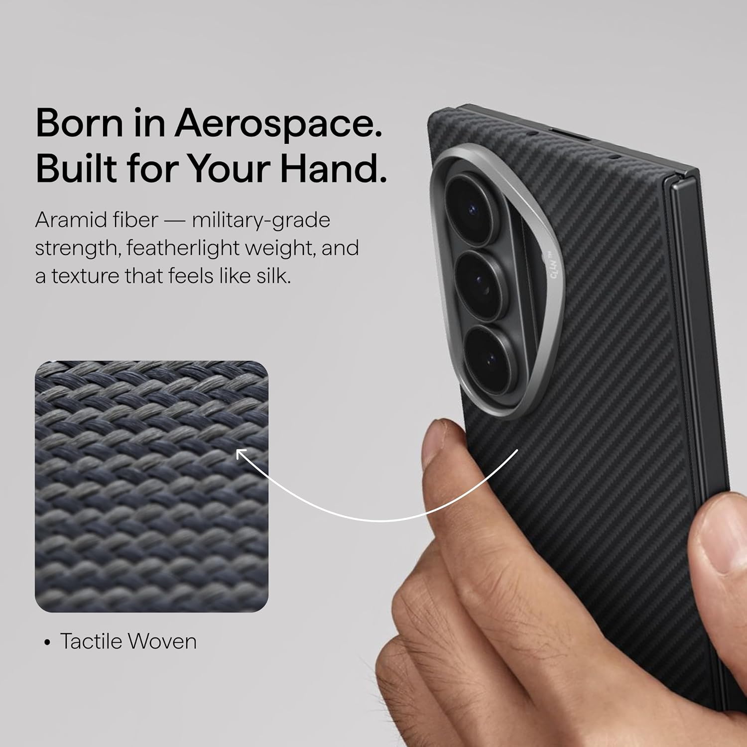 Θήκη Pitaka Edge Aramid Fiber Ultra-Slim MagSafe Black/Grey Samsung Galaxy Z Fold 8 Ultra ΘΗΚΕΣ Pitaka Θήκη Pitaka Edge Aramid Fiber Ultra-Slim MagSafe Black/Grey Samsung Galaxy Z Fold 8 Ultra - Image 10