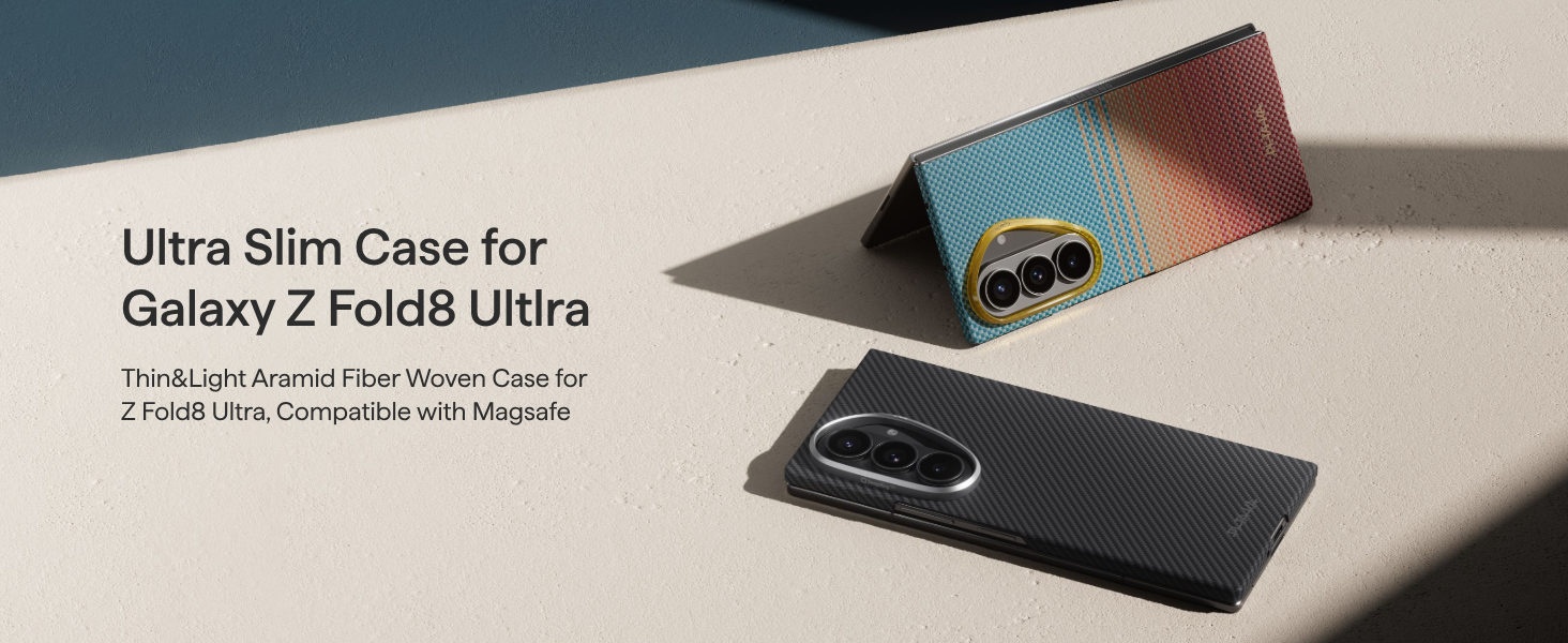 Θήκη Pitaka Edge Aramid Fiber Ultra-Slim MagSafe Black/Grey Samsung Galaxy Z Fold 8 Ultra ΘΗΚΕΣ Pitaka Θήκη Pitaka Edge Aramid Fiber Ultra-Slim MagSafe Black/Grey Samsung Galaxy Z Fold 8 Ultra - Image 7