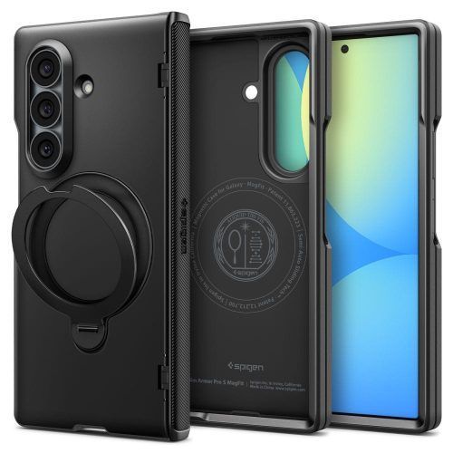 Θήκη Spigen Slim Armor Pro S Magsafe Black Samsung Galaxy Z Fold 8 Ultra