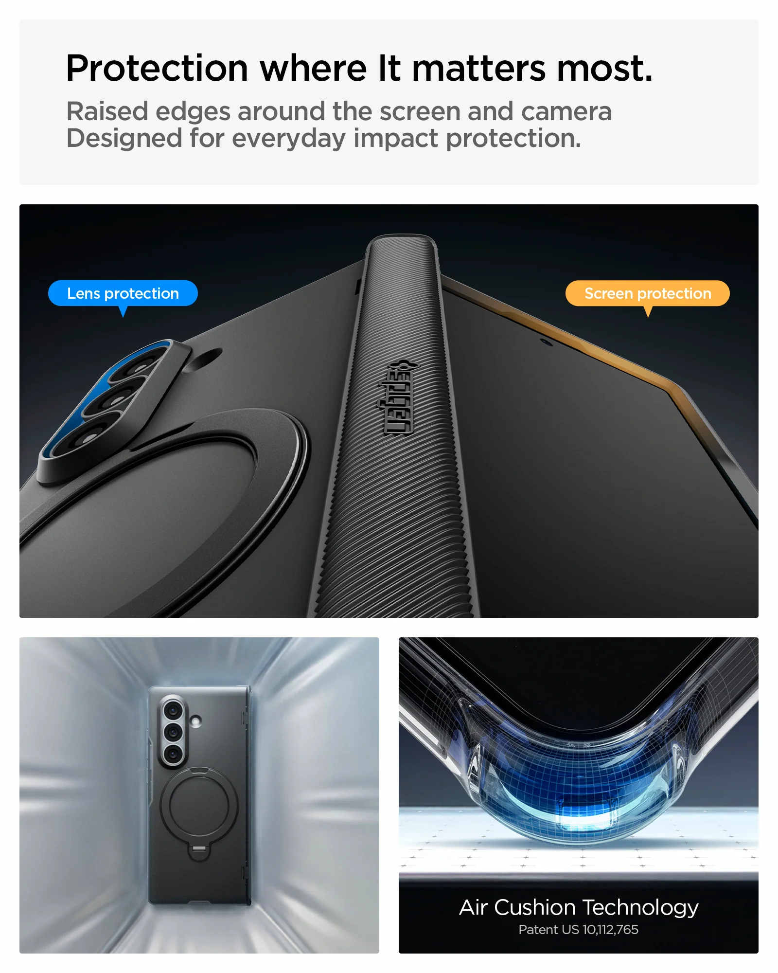 Θήκη Spigen Slim Armor Pro S Magsafe Black Samsung Galaxy Z Fold 8 Ultra ΘΗΚΕΣ Spigen Θήκη Spigen Slim Armor Pro S Magsafe Black Samsung Galaxy Z Fold 8 Ultra - Image 7
