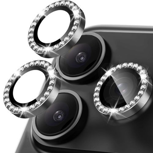 Orso Lens Camera Tempered Glass Black Diamonds iPhone 18 Pro/18 Pro Max