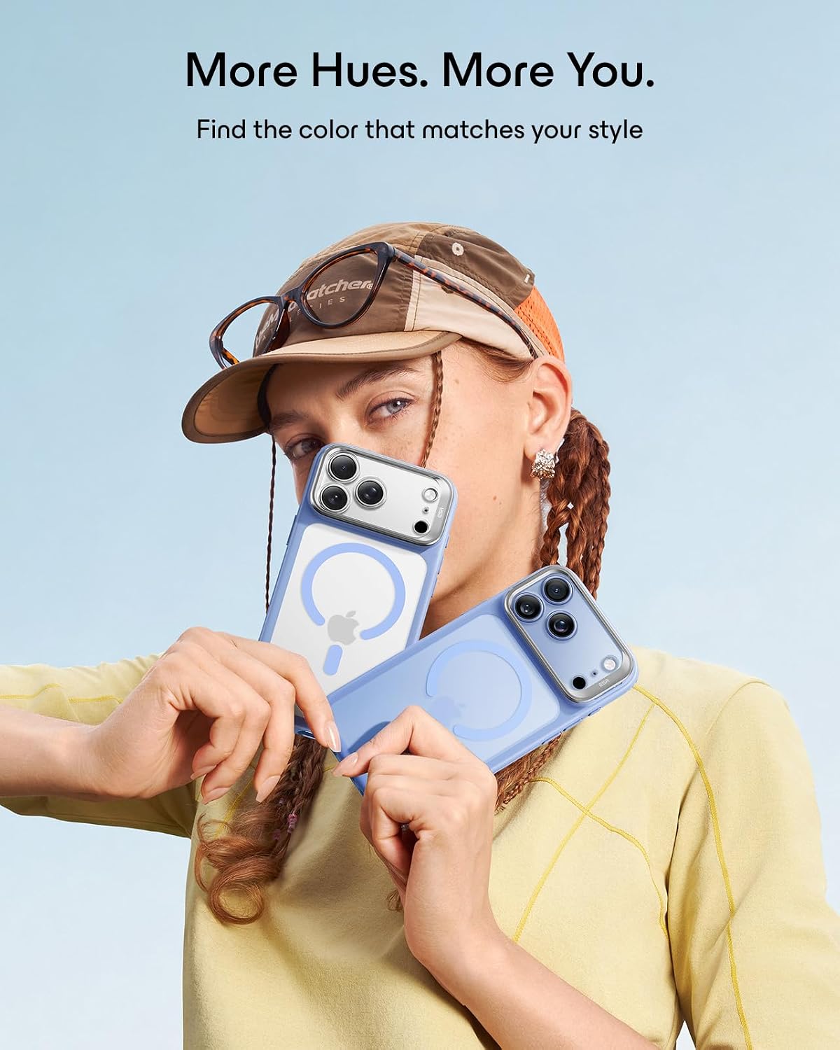Θήκη ESR Classic Hybrid with Flex Stand MagSafe Frosted Light Blue iPhone 18 Pro Max/iPhone 17 Pro Max ΘΗΚΕΣ ESR Θήκη ESR Classic Hybrid with Flex Stand MagSafe Frosted Light Blue iPhone 18 Pro Max/iPhone 17 Pro Max - Image 3