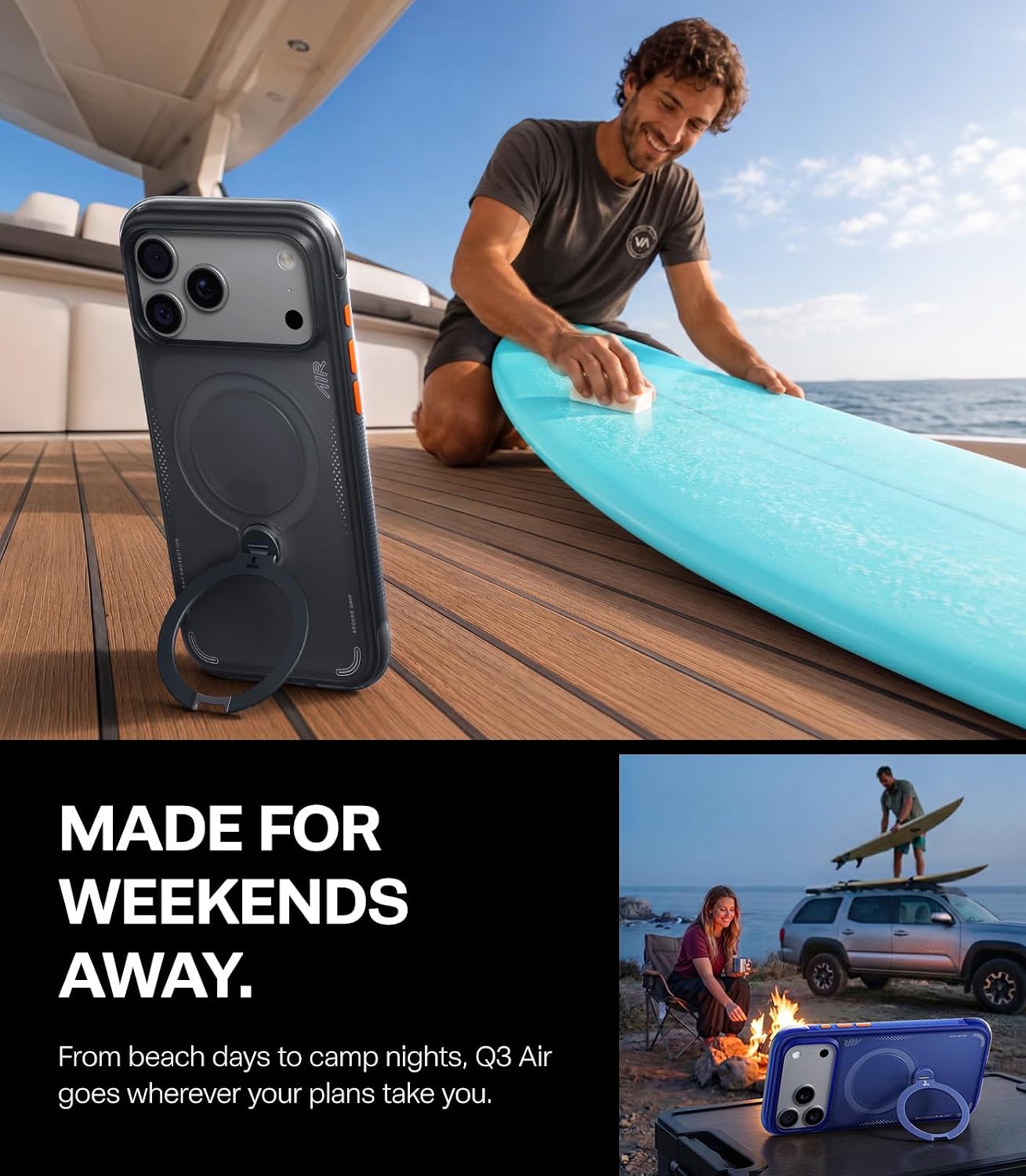Θήκη Torras Ostand Spin Air Q3 MagSafe Kickstand Black iPhone 18 Pro Max/17 Pro Max ΘΗΚΕΣ TORRAS Θήκη Torras Ostand Spin Air Q3 MagSafe Kickstand Black iPhone 18 Pro Max/17 Pro Max - Image 8