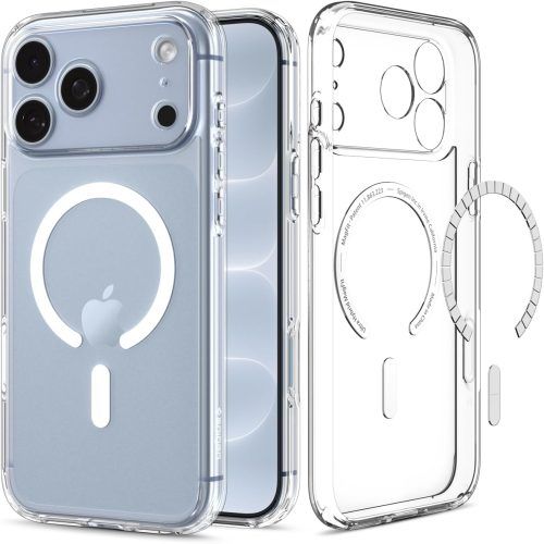 Θήκη Spigen Ultra Hybrid MagSafe Clear White iPhone 18 Pro Max/17 Pro Max ΘΗΚΕΣ Spigen Θήκη Spigen Ultra Hybrid MagSafe Clear White iPhone 18 Pro Max/17 Pro Max