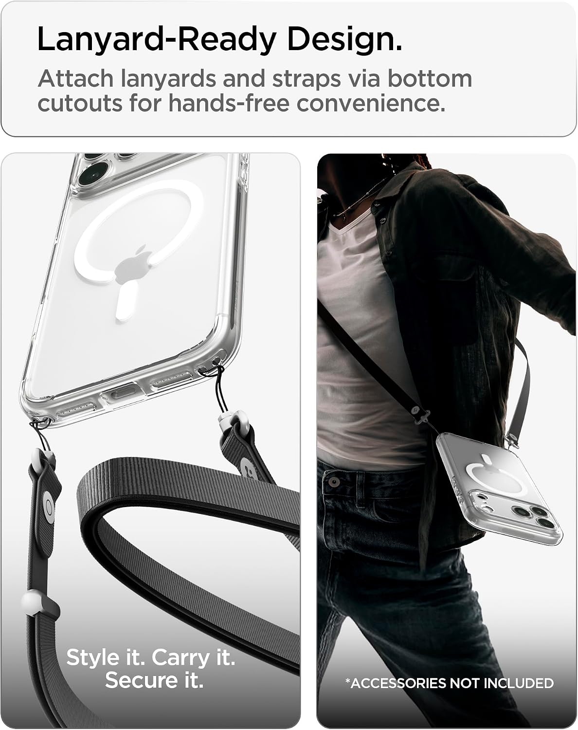 Θήκη Spigen Ultra Hybrid MagSafe Clear White iPhone 18 Pro Max/17 Pro Max ΘΗΚΕΣ Spigen Θήκη Spigen Ultra Hybrid MagSafe Clear White iPhone 18 Pro Max/17 Pro Max - Image 8