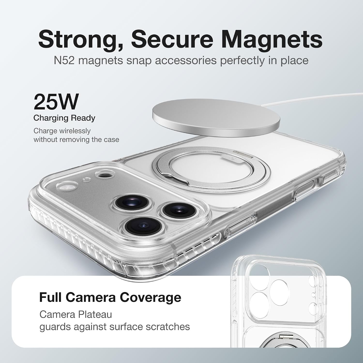 Θήκη AmazingThing Titan Pro MagSpin Clear iPhone 18 Pro Max ΘΗΚΕΣ AmazingThing Θήκη AmazingThing Titan Pro MagSpin Clear iPhone 18 Pro Max - Image 2