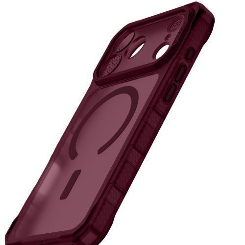 Θήκη ITSKINS Supreme Frost MagSafe Plum iPhone 18 Pro Max/17 Pro Max