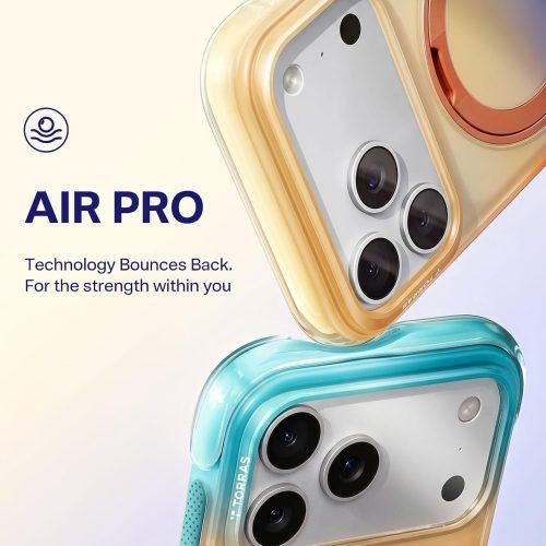 Alternative view of Θήκη Torras O3 Air Gradient MagSafe Arizona Glow iPhone 18 Pro Max/17 Pro Max