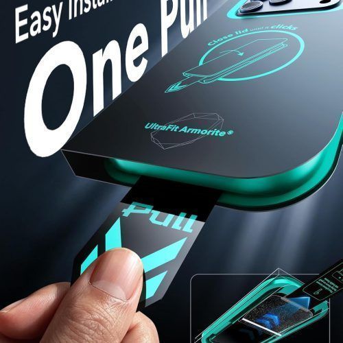 Alternative view of (2-Pack) ESR UltraFit Armorite Privacy Tempered Glass iPhone 18 Pro Max