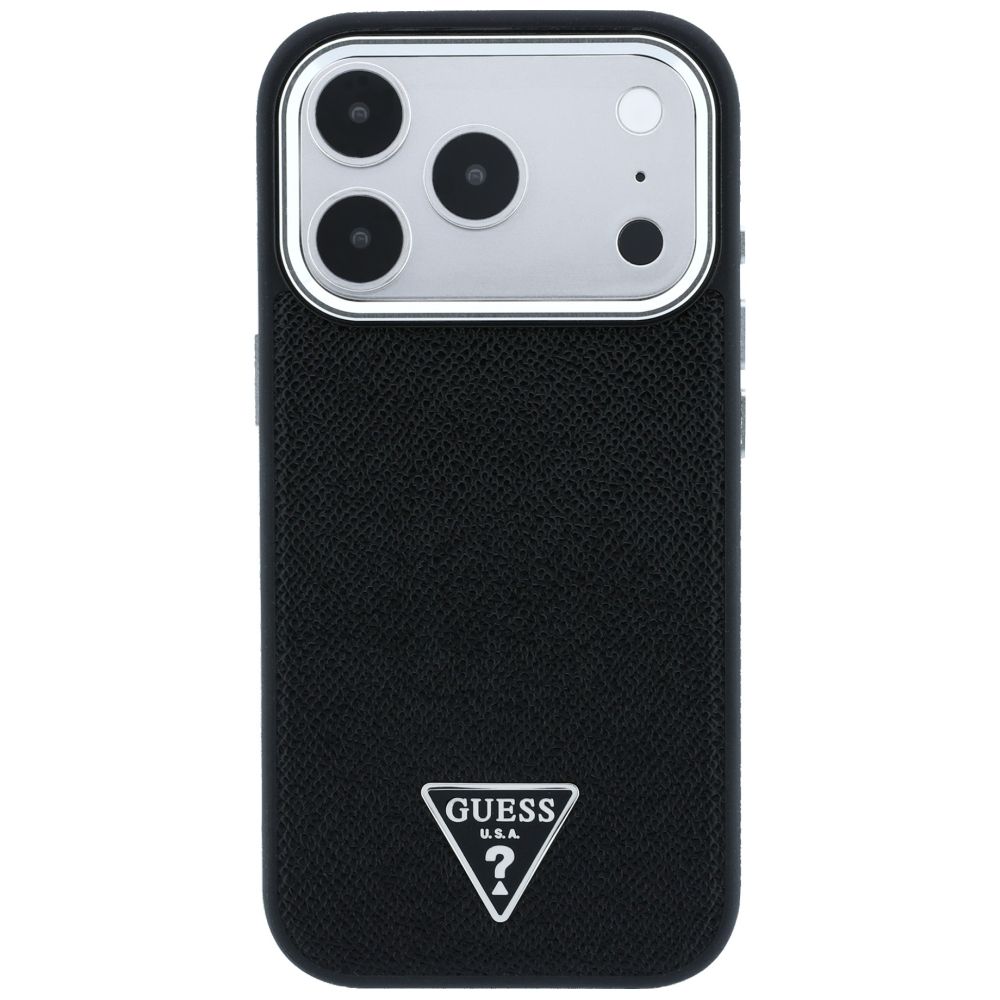 Θήκη Guess Grained Triangle Logo Magsafe Black iPhone 18 Pro Max/17 Pro Max ΘΗΚΕΣ Guess Θήκη Guess Grained Triangle Logo Magsafe Black iPhone 18 Pro Max/17 Pro Max - Image 4