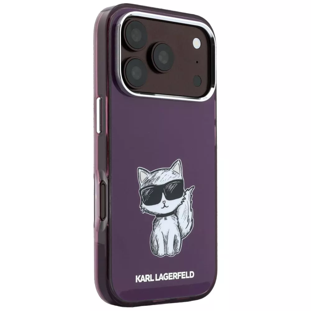 Θήκη Karl Lagerfeld IML Choupette Body Sketch Print MagSafe Burgundy iPhone 18 Pro/iPhone 17 Pro ΘΗΚΕΣ KARL LAGERFELD Θήκη Karl Lagerfeld IML Choupette Body Sketch Print MagSafe Burgundy iPhone 18 Pro/iPhone 17 Pro - Image 5