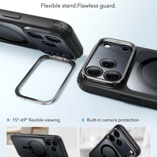 Alternative view of Θήκη ESR Classic Hybrid with Flex Stand MagSafe Clear Black iPhone 18 Pro/iPhone 17 Pro