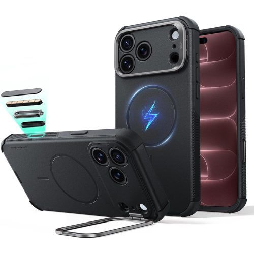 Θήκη ESR Cyber Tough Flex Stand Magsafe Black iPhone 18 Pro Max/17 Pro Max ΘΗΚΕΣ ESR Θήκη ESR Cyber Tough Flex Stand Magsafe Black iPhone 18 Pro Max/17 Pro Max