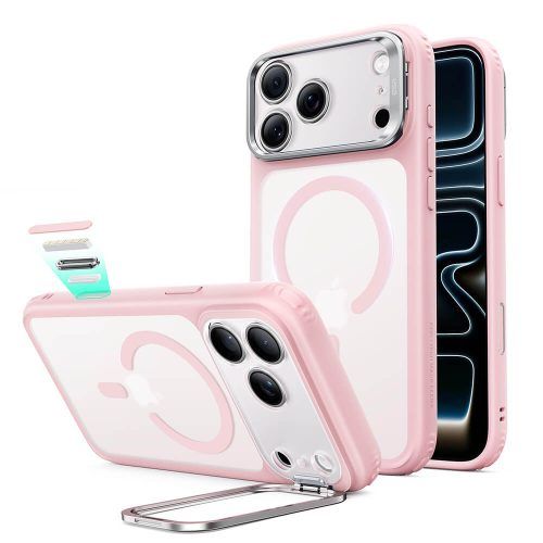 Θήκη ESR Classic Hybrid with Flex Stand MagSafe Frosted Bubblegum Pink iPhone 18 Pro/iPhone 17 Pro ΘΗΚΕΣ ESR Θήκη ESR Classic Hybrid with Flex Stand MagSafe Frosted Bubblegum Pink iPhone 18 Pro/iPhone 17 Pro