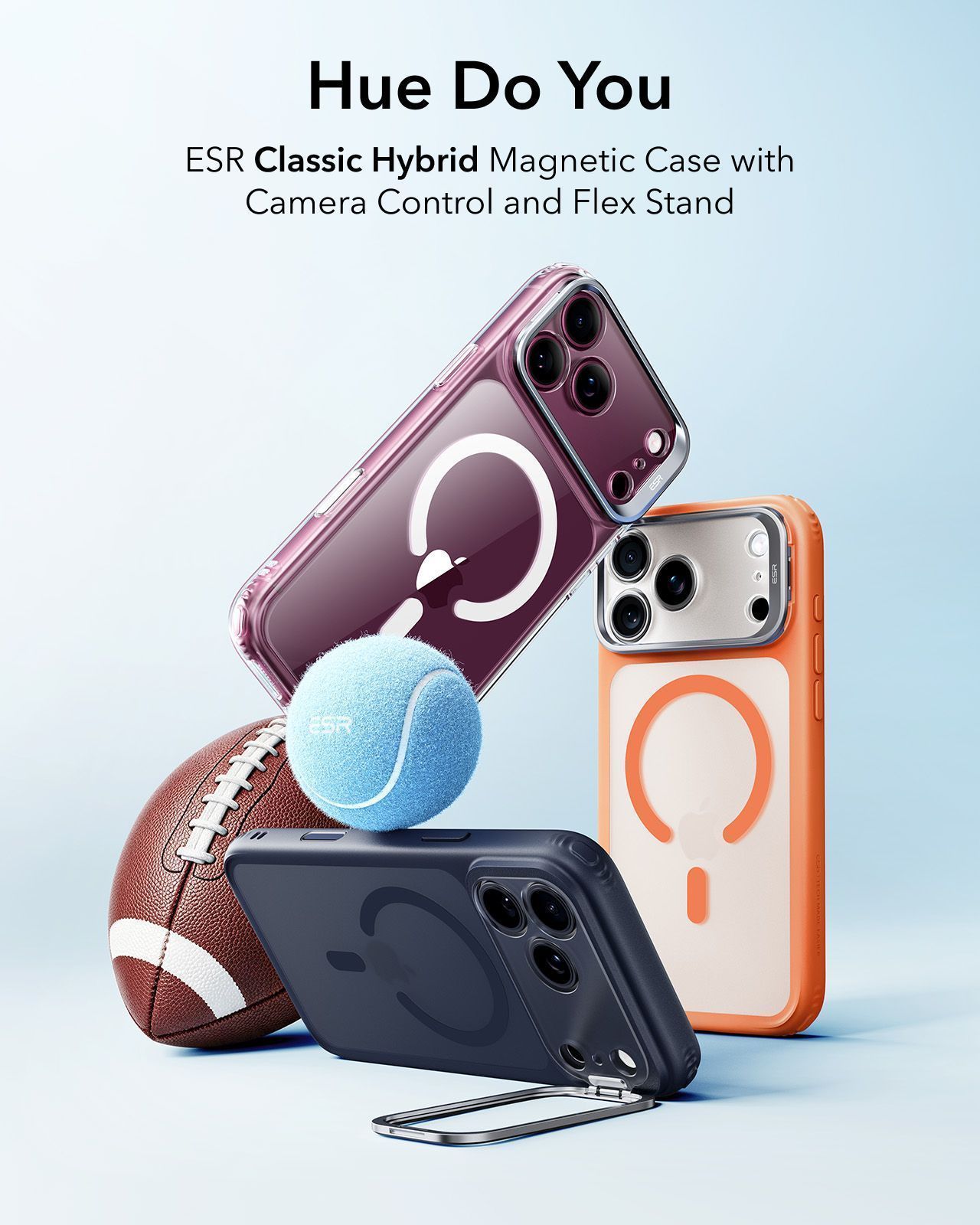 Θήκη ESR Classic Hybrid with Flex Stand MagSafe Frosted Orange iPhone 18 Pro Max/iPhone 17 Pro Max ΘΗΚΕΣ ESR Θήκη ESR Classic Hybrid with Flex Stand MagSafe Frosted Orange iPhone 18 Pro Max/iPhone 17 Pro Max - Image 7