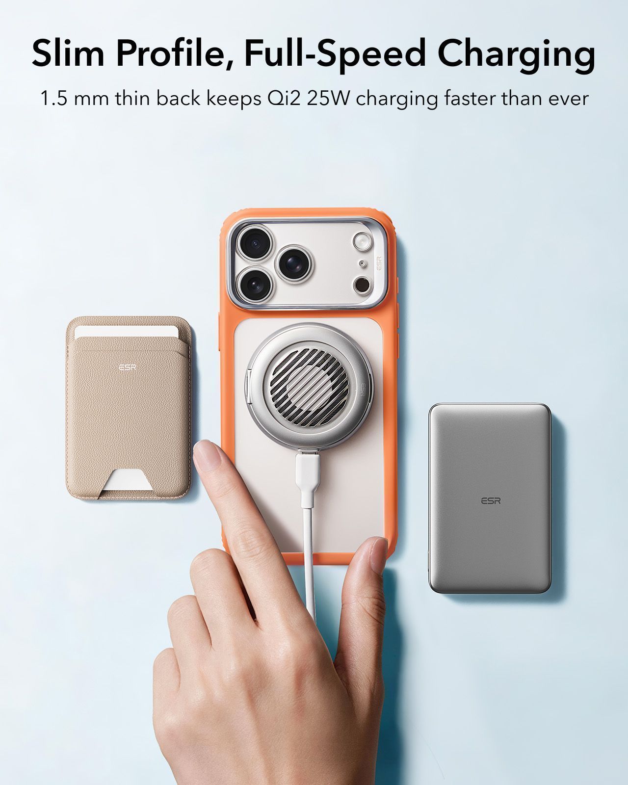 Θήκη ESR Classic Hybrid with Flex Stand MagSafe Frosted Orange iPhone 18 Pro Max/iPhone 17 Pro Max ΘΗΚΕΣ ESR Θήκη ESR Classic Hybrid with Flex Stand MagSafe Frosted Orange iPhone 18 Pro Max/iPhone 17 Pro Max - Image 2