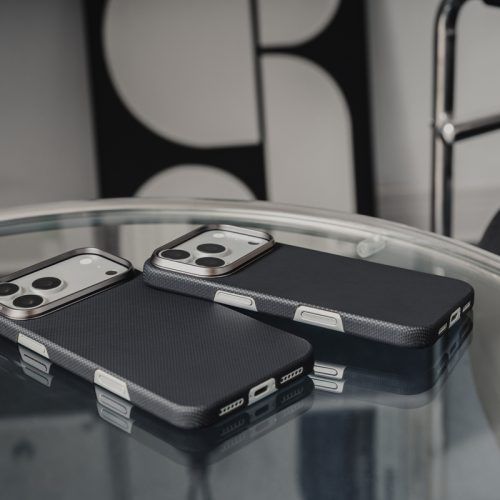 Alternative view of Θήκη MagEasy Kev Aramid Fiber Slate Black iPhone 18 Pro Max/17 Pro Max
