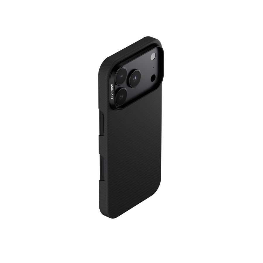 Θήκη MagEasy Kev Aramid Fiber Slate Black iPhone 18 Pro Max/17 Pro Max ΘΗΚΕΣ MagEasy Θήκη MagEasy Kev Aramid Fiber Slate Black iPhone 18 Pro Max/17 Pro Max - Image 13