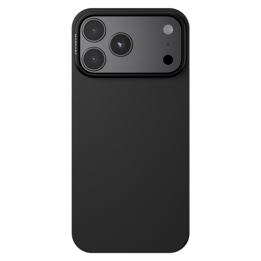 Θήκη MagEasy Kev Aramid Fiber Slate Black iPhone 18 Pro Max/17 Pro Max ΘΗΚΕΣ MagEasy Θήκη MagEasy Kev Aramid Fiber Slate Black iPhone 18 Pro Max/17 Pro Max