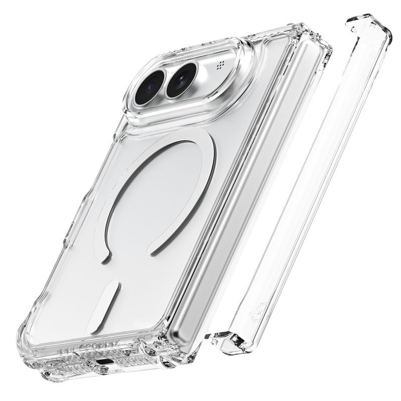 Θήκη ITSKINS Hybrid Clear MagSafe Clear iPhone Duo ΘΗΚΕΣ ITSKINS Θήκη ITSKINS Hybrid Clear MagSafe Clear iPhone Duo