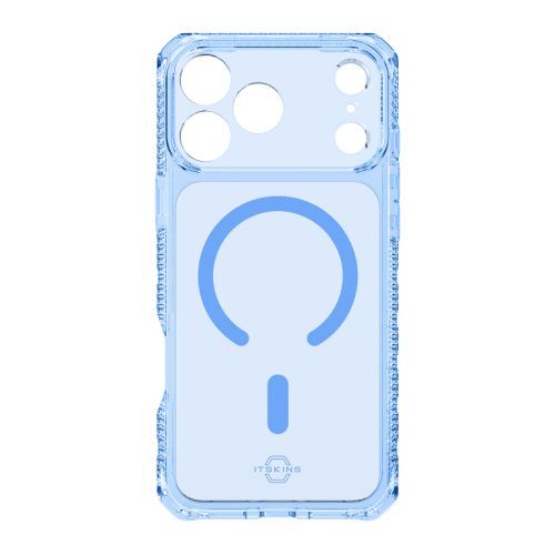 Alternative view of Θήκη ITSKINS Hybrid Clear MagSafe Light Blue iPhone 18 Pro Max/17 Pro Max