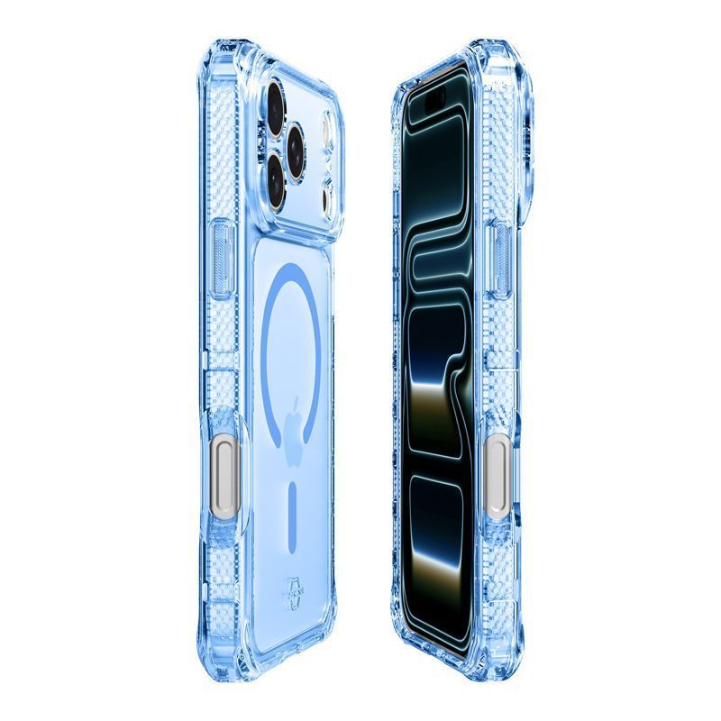 Θήκη ITSKINS Hybrid Clear MagSafe Light Blue iPhone 18 Pro Max/17 Pro Max ΘΗΚΕΣ ITSKINS Θήκη ITSKINS Hybrid Clear MagSafe Light Blue iPhone 18 Pro Max/17 Pro Max - Image 5